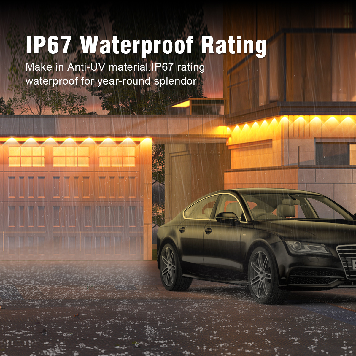 HCP044 蓝牙RGB屋檐灯